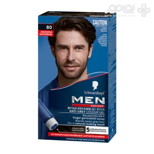 کیت رنگ موی مردانه من پرفکت Men Perfect شماره 80 رنگ مشکی قهوه ای