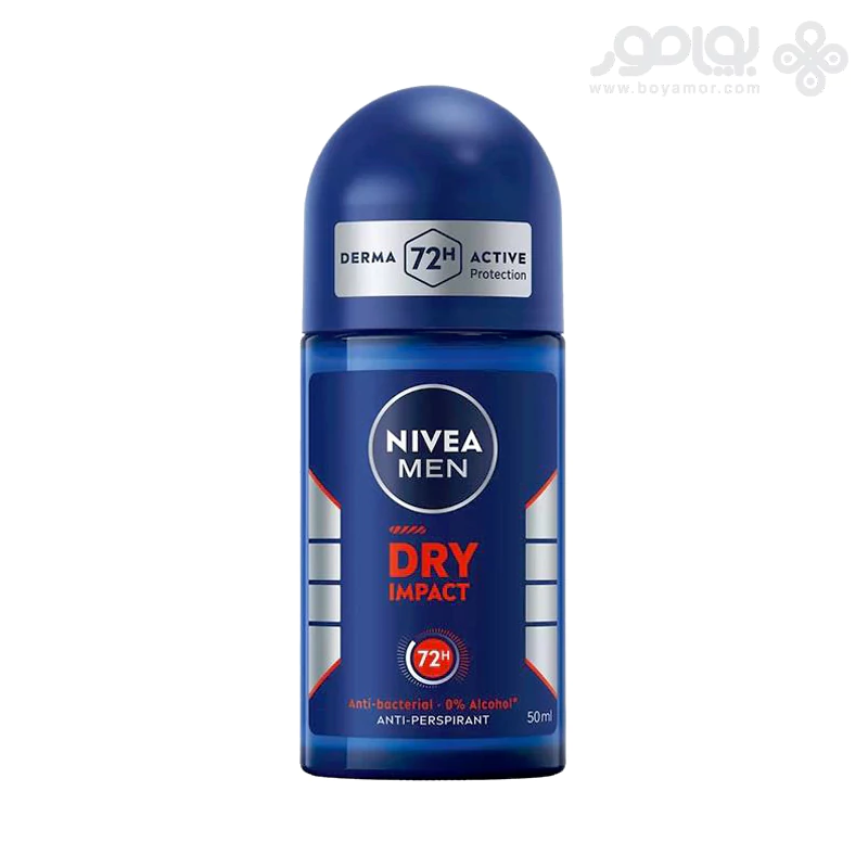 رول ضد تعریق مردانه نیوا مدل DRY IMPACT حجم 50 میل
