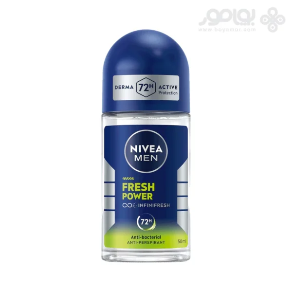رول ضد تعریق مردانه نیوا مدل FRESH POWER حجم 50 میل