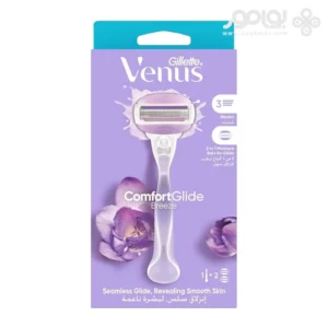 دسته اصلاح ژیلت ونوس مدل Comfortglide Breeze با دو یدک