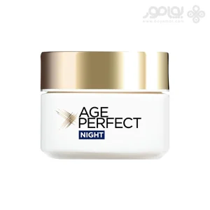 کرم ضد چروک شب لورال مدل ایج پرفکت Loreal Age Perfect