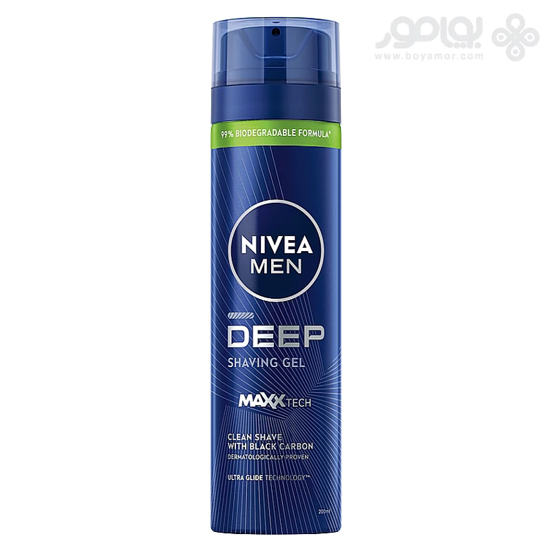 ژل اصلاح مردانه نیوا مدل DEEP حجم 200 میل