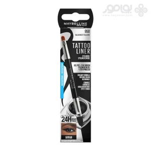 خط چشم ژله ای ضد آب میبلین TATTOO LINER رنگ مشکی