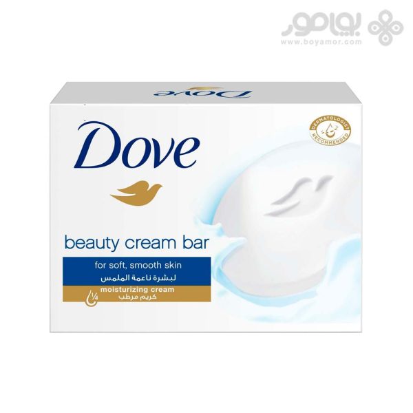 صابون داو کرمی مدل BEAUTY CREAM BAR وزن 90 گرم