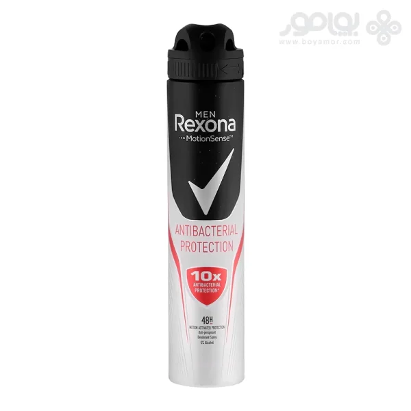 اسپری مردانه رکسونا مدل ANTIBACTERIAL PROTECTION حجم 200 میل