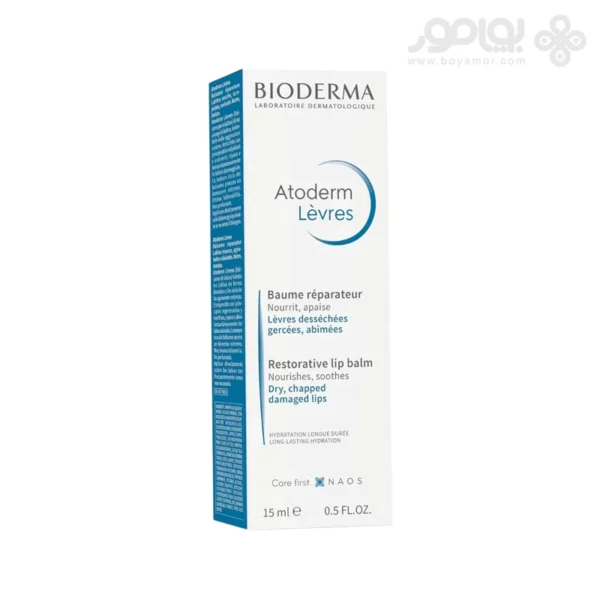 بالم لب بایودرما مدل ATODERM LEVRES حجم 15 میل