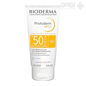 کرم ضد آفتاب بایودرما مدل فتودرم اسپات SPF50 حجم 150 میل