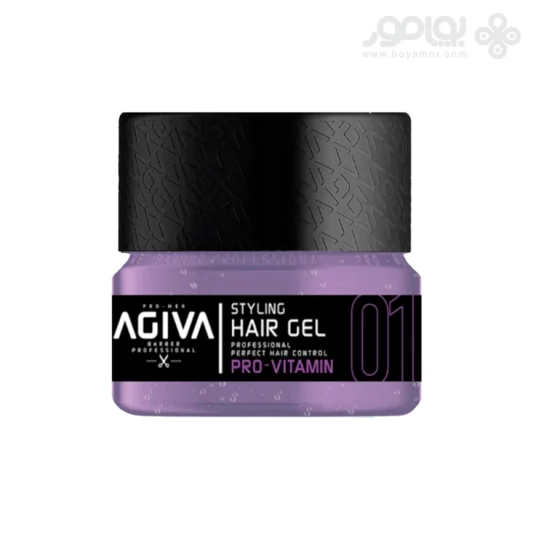 ژل مو آگیوا شماره 01 مدل STYLING GEL حجم 200 میل
