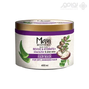 ماسک موی مائوئی مدل SHEA BUTTER مناسب موی آسیب دیده 400 میل