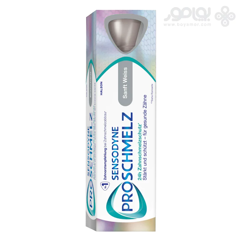 خمیر دندان سنسوداین پرو نمل مدل GENTLE WHITENING حجم 75 میل