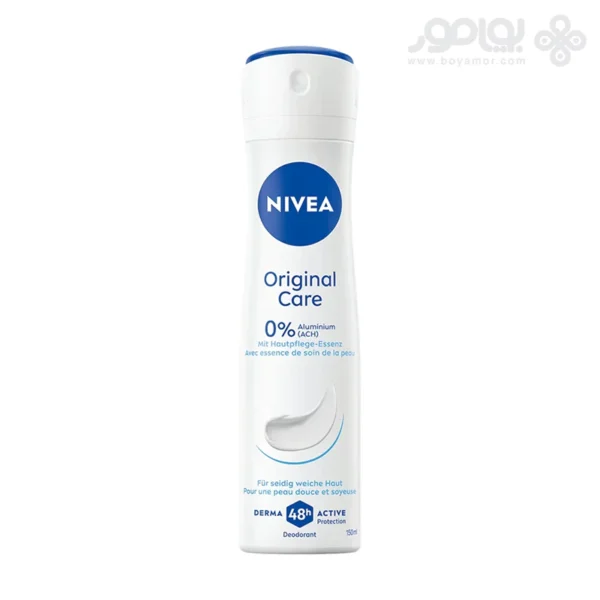 اسپری دئودورانت زنانه نیوا مدل ORIGINAL CARE حجم 150 میل