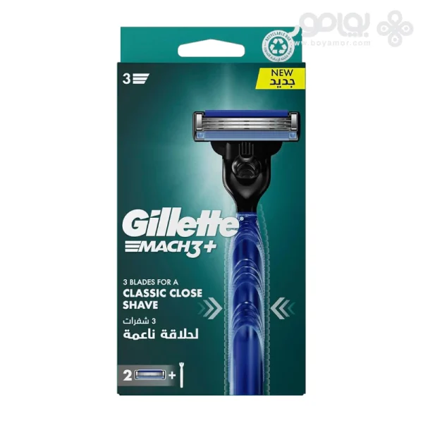 خودتراش ژیلت مدل MACH3+ به همراه دو یدک
