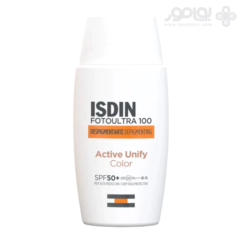 کرم ضد آفتاب رنگی ایزدین مدل ACTIVE UNIFY حاوی SPF50 حجم 50 میل