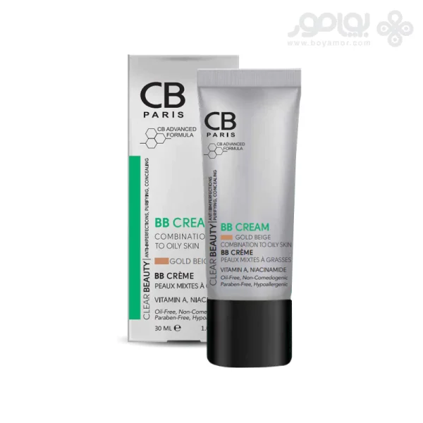 بی بی کرم سی بی پاریس رنگ GOLD BEIGE حجم 30 میل