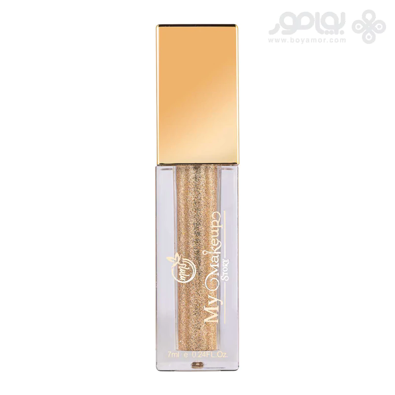 سایه مایع شاین مای میکاپ استوری مدل GLOW & SHINE شماره EG02