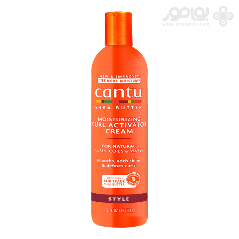 کرم اکتیویتور موی موهای فر کانتو CURL ACTIVATOR حاوی شی باتر