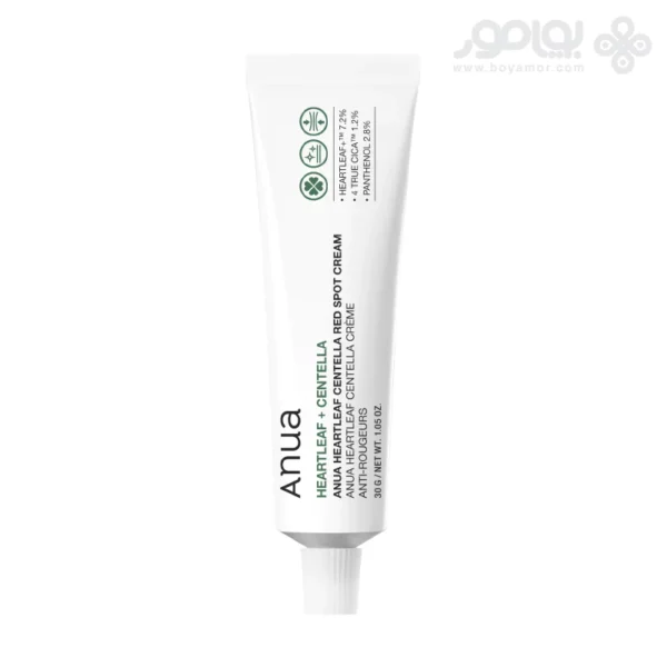کرم ضد لک و قرمزی آنوا مدل HEARTLEAF+ CENTELLA وزن 30 گرم