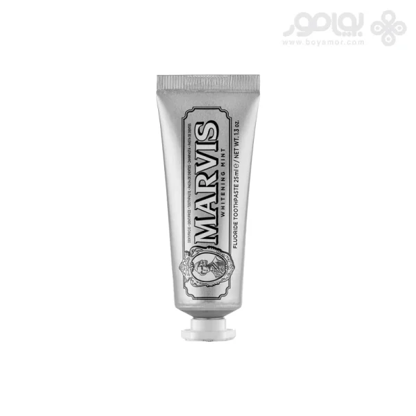 خمیر دندان سفید کننده مارویس مدل WHITENING MINT حجم 25میل