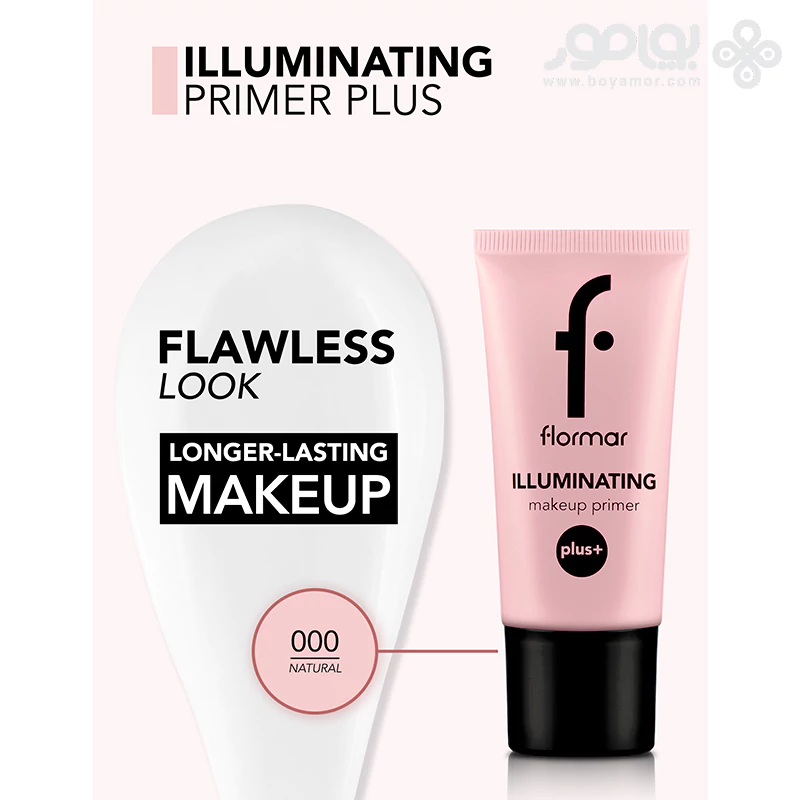 پرایمر درخشان کننده فلورمار مدل ILLUMINATING PLUS حجم 35 میل