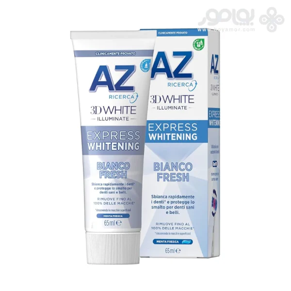 خمیر دندان اورال بی سه بعدی ILLUMINATE سری AZ مدل BIANCO FRESH