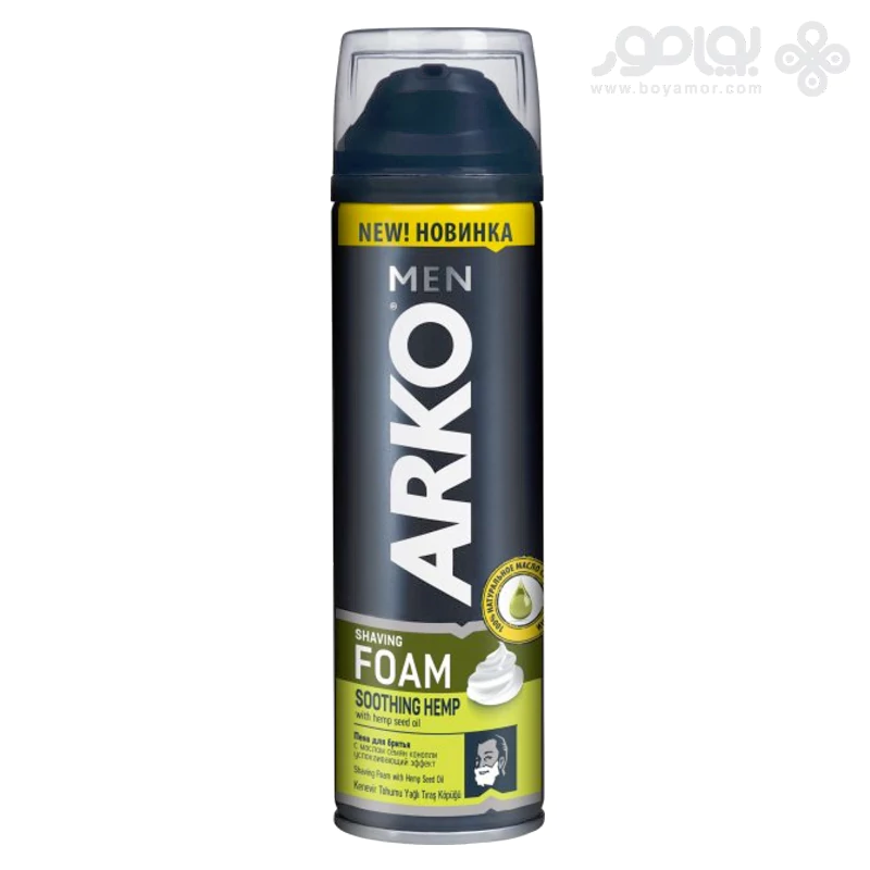 فوم اصلاح مردانه آرکو مدل Anti Irritation حجم 200 میل