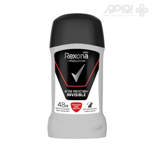 استیک دئودورانت مردانه رکسونا ACTIVE PROTECTION INVISIBLE ساخت لهستان