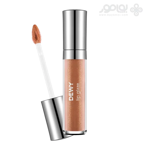 لیپ گلاس اکلیل دار فلورمار DEWY LIP GLAZE شماره 003 رنگ GOLDEN TERRA COTTA