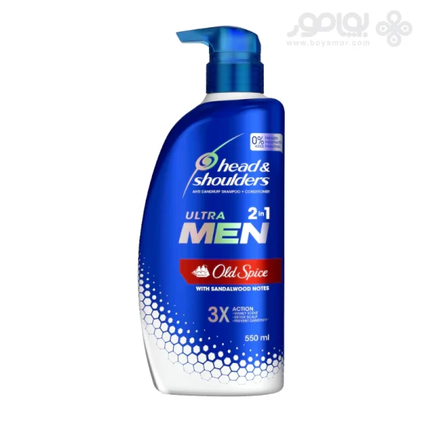 شامپو ضد شوره 2 در 1 هد اند شولدرز OLD SPICE مناسب آقایان