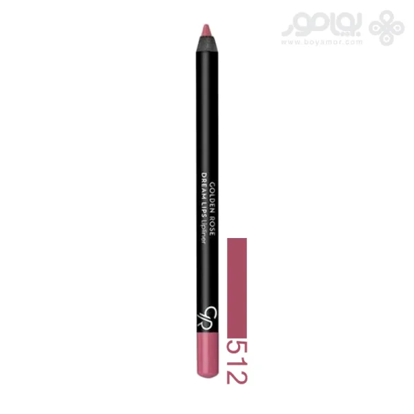 مداد لب گلدن رز مدل DREAM LIPS شماره 512