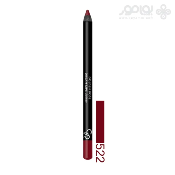 مداد لب گلدن رز مدل DREAM LIPS شماره 522