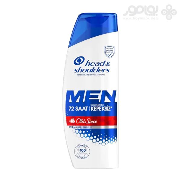 شامپو مردانه ضد شوره 72 ساعته هد اند شولدرز OLD SPICE حجم 300 میل