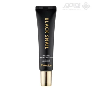 سرم دور چشم رولی ضد چروک فارم استی مدل BLACK SNAIL حجم 25 میل