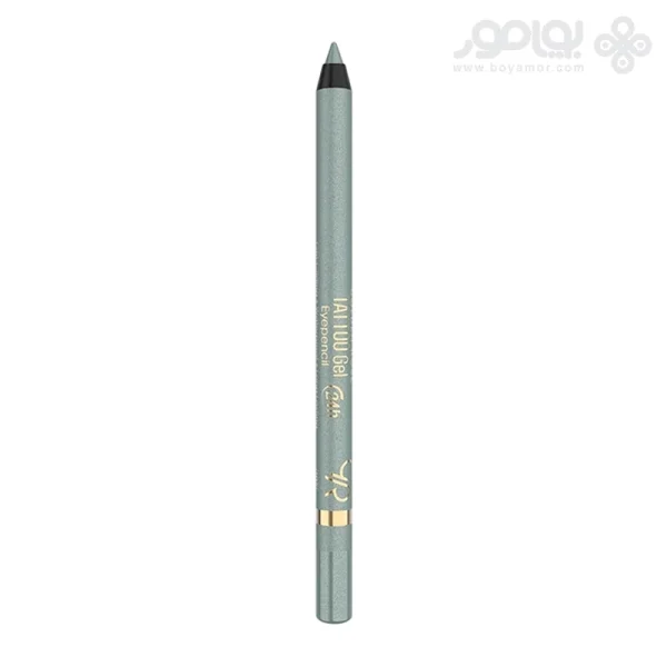 مداد چشم ضد آب گلدن رز مدل TATTOO GEL شماره 105 رنگ نقره آبی