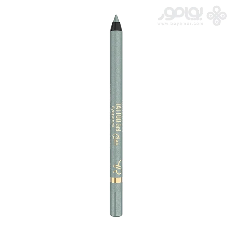 مداد چشم ضد آب گلدن رز مدل TATTOO GEL شماره 105 رنگ نقره آبی