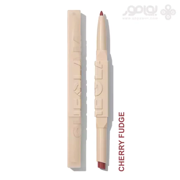 رژ لب و خط لب دو طرفه مات شیگلم رنگ CHERRY FUDGE