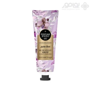 کرم دست و بدن ایوب صبری PERFUME JEWELS رایحه PURE LOVE