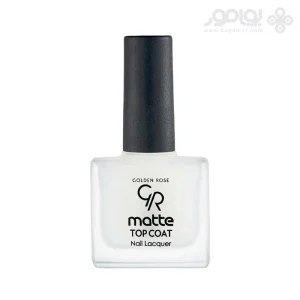 تاپ کوت مات گلدن رز مدل NAIL LACQUER حجم 10.5 میل