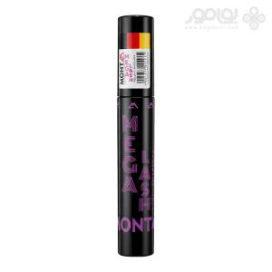 ریمل حجم دهنده مونت MEGA LASH رنگ دیپ بلک حجم 15 میل