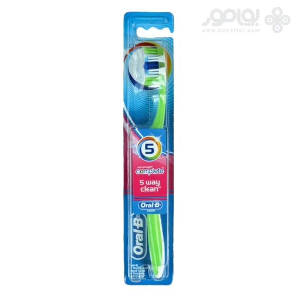 مسواک اورال‌ بی COMPLETE مدل 5 WAY CLEAN متوسط سایز 40