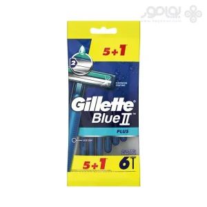 تیغ اصلاح ژیلت مدل Blue 2 plus بسته 6 عددی