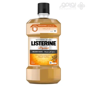 دهانشویه لیسترین سری MILDER TASTE مدل مسواک حجم 500 میل