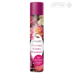 شامپو خشک اربن کر با رایحه گل صد توماني و رز اربن كر Peonies Roses