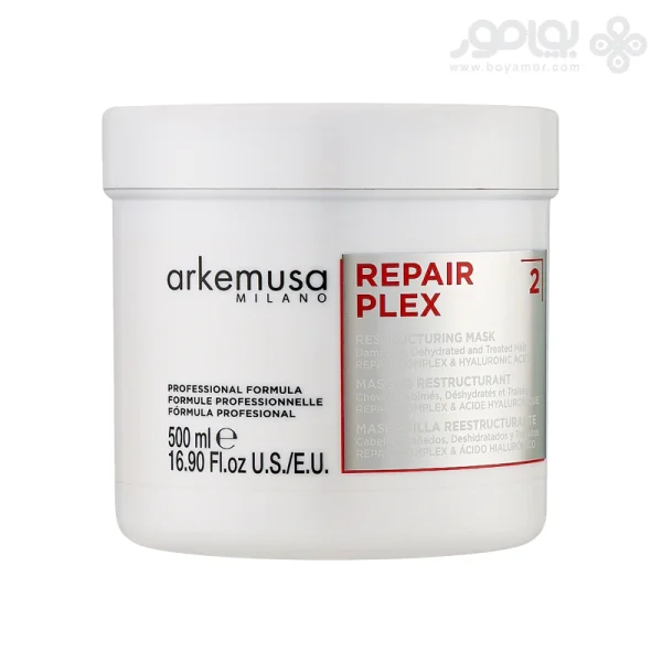 ماسک موی ترمیم کننده عمقی دیکسون آرکه موزا REPAIR PLEX حجم 500 میل