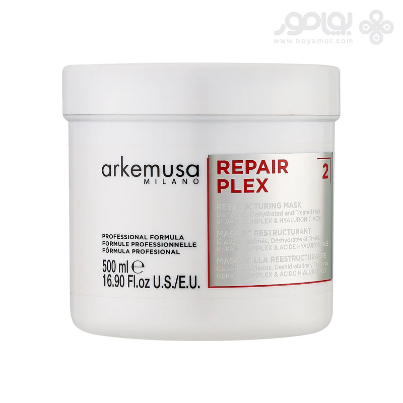 ماسک موی ترمیم کننده عمقی دیکسون آرکه موزا REPAIR PLEX حجم 500 میل
