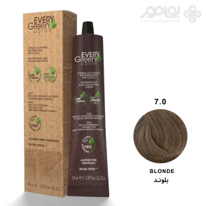 رنگ موی ارگانیک اوری گرین دیکسون شماره 7.0 رنگ بلوند