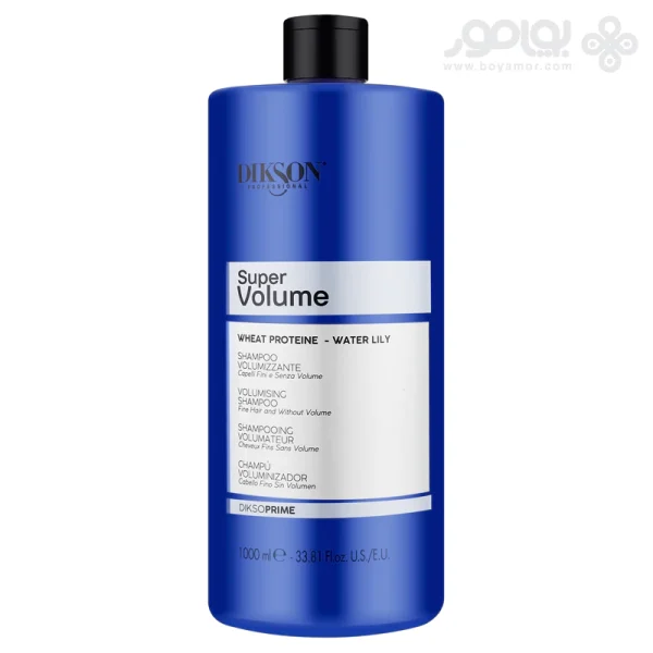 شامپو حجم دهنده دیکسون پرایم SUPER VOLUME حجم 1000 میل