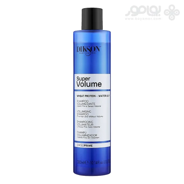 شامپو حجم دهنده دیکسون پرایم SUPER VOLUME حجم 300 میل