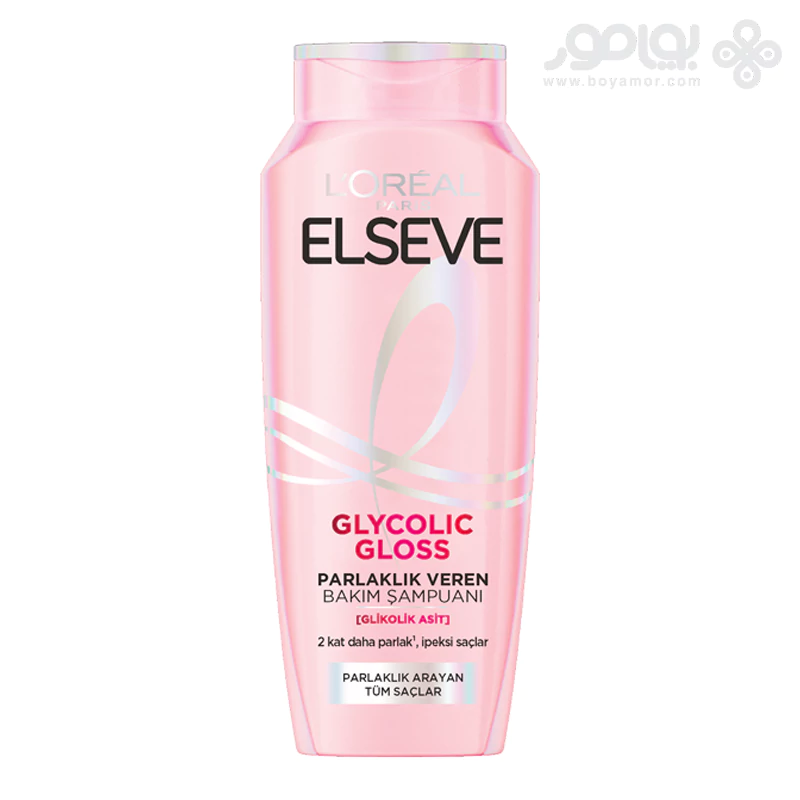 شامپو درخشان کننده لورال السیو GLYCOLIC GLOSS حجم 300 میل