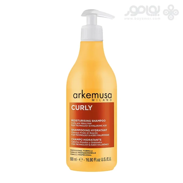 شامپو موی فر دیکسون آرکه موزا CURLY MOISTURISING حجم 500 میل