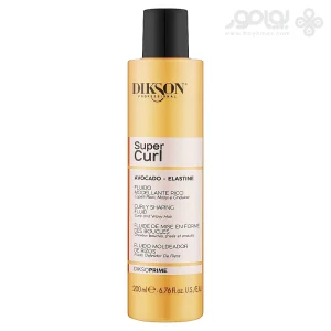 فلوئید حالت دهنده موهای فر دیکسون پرایم SUPER CURL حجم 200 میل